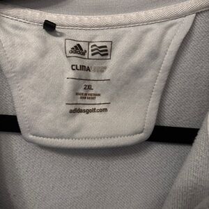 Adidas Climalite White Polo Shirt 2XL